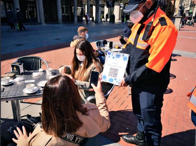 La provincia de Valladolid estrena el código QR en la hostelería