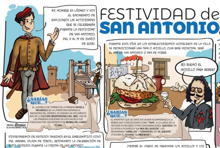 El Ayuntamiento entrega a los centros educativos un cómic para acercar a los estudiantes las actividades de la ‘Feria Chica’