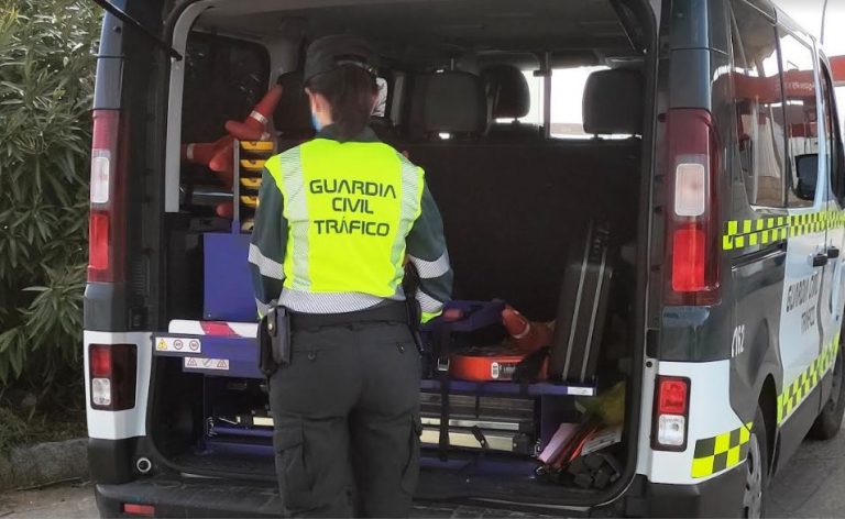 Herido un motorista tras una colisión con una furgoneta en Tudela de Duero
