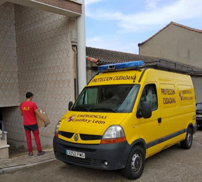 La Junta suministra más material a Protección Civil, Policía Local y Bomberos en la provincia de Segovia