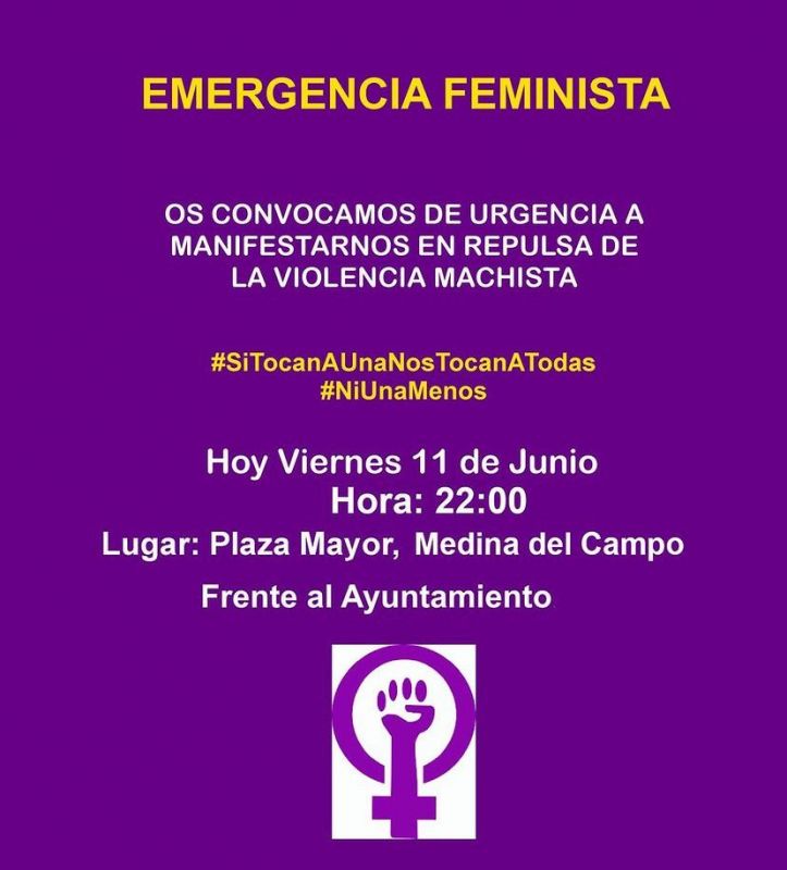 Medina del Campo se suma a las manifestaciones de este viernes contra la violencia machista