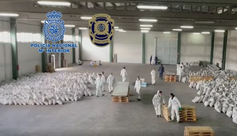 Medina del Campo: Incautados 862 kg de cocaína y detenidas tres personas en la operación desarrollada en abril