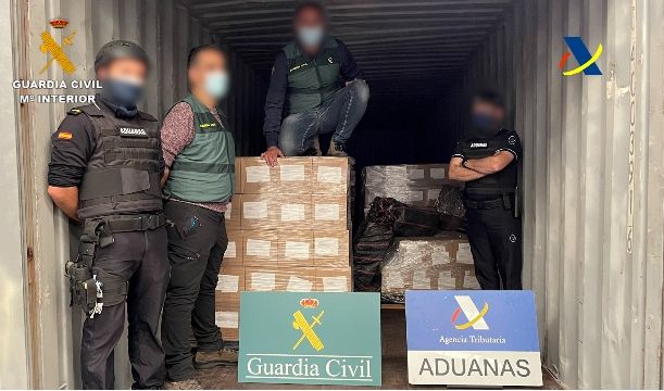 Intervenidos 1.400 kilos de cocaína ocultos en contenedores en el puerto de Bilbao