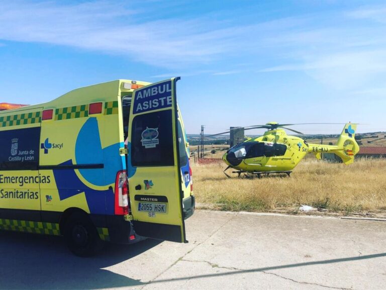 Fallece un motorista en un accidente en Mayorga