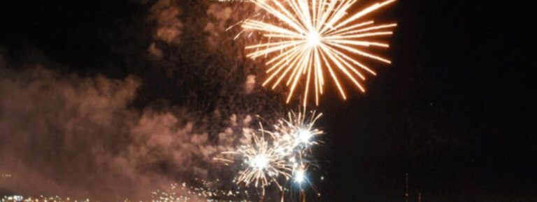 Fiestas fuegos en Medina del Campo