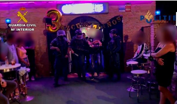 La Guardia Civil aprovecha una fiesta de cumpleaños para detener a uno de los sicarios mas buscados y peligroso