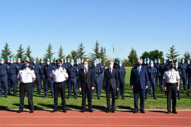 Grande-Marlaska ha clausurado en Ávila el tercer curso de formación de agentes de Frontex