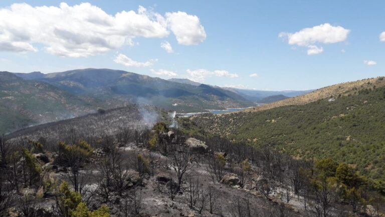 La Junta reduce a nivel 0 el incendio de El Tiemblo