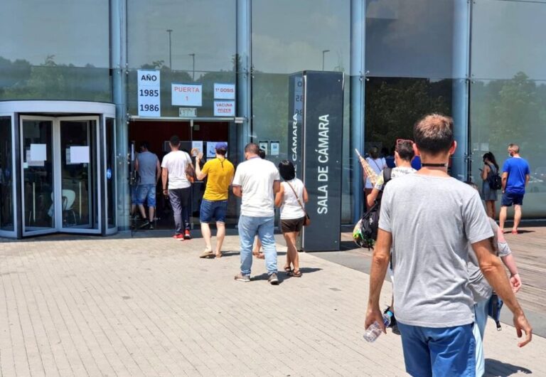 Abierta la autocita en Valladolid para segundas dosis en septiembre