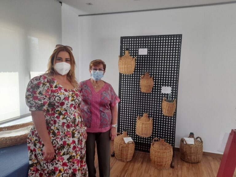 Rueda: Inauguración de la exposición “CESTERÍA TRADICIONAL EN MIMBRE” de Casimiro Rodríguez