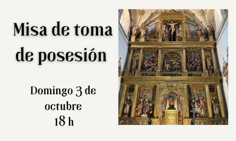 Don Álvaro de la Riva toma posesión como nuevo párroco de Santiago el Real este domingo