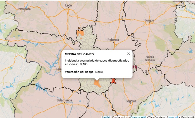 Medina del Campo: los mayores de 65 años los más afectados por el COVID-19