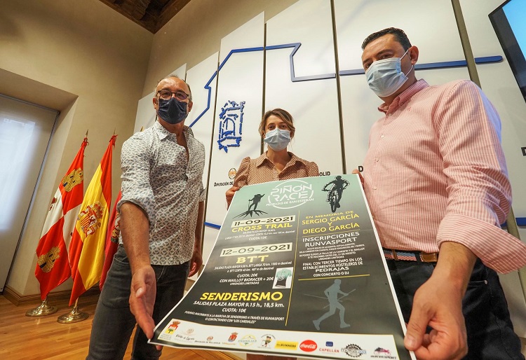 La Diputación presenta la “Piñón Race” de Pedrajas de San Esteban