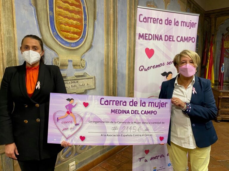 La Carrera de la Mujer de Medina del Campo recauda más de 2.000 euros en su quinta edición