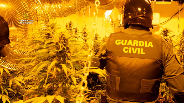 La Guardia Civil detiene a 45 personas en una macrooperación contra el tráfico de drogas