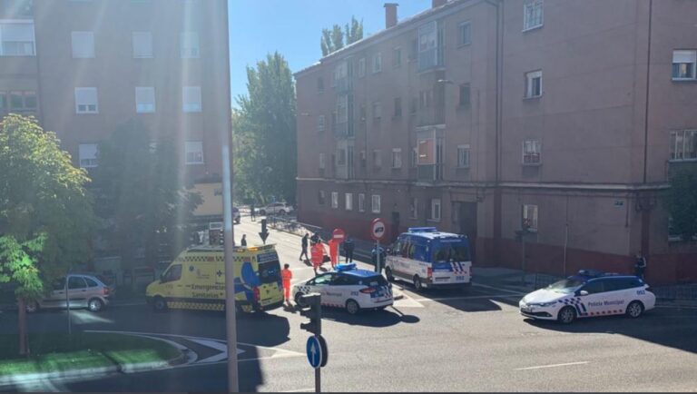 Trasladan a un varón tras sufrir un atropello en Valladolid