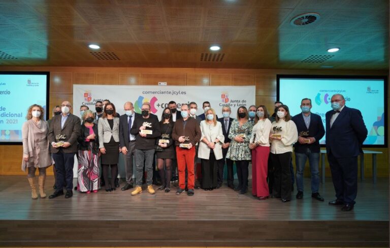 Entregados los Premios de Comercio Tradicional de Castilla y León 2021