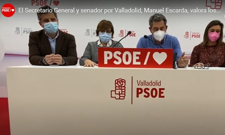 El Partido Socialista detalla las inversiones de los Presupuestos Generales 2022 en Valladolid