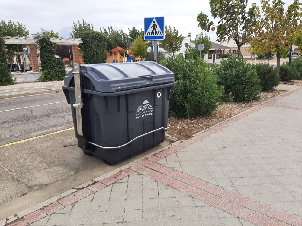 valdestillas-basura en Medina del Campo