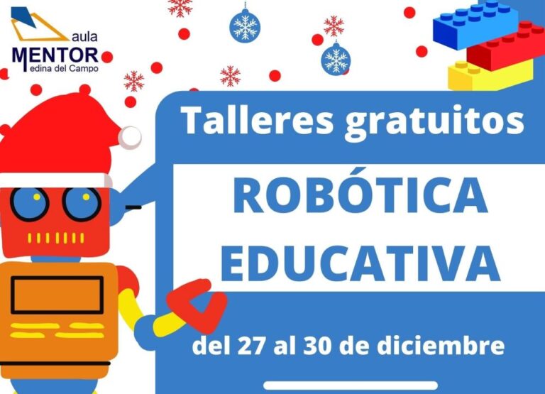 El Aula Mentor oferta talleres de robótica gratuitos para estas navidades
