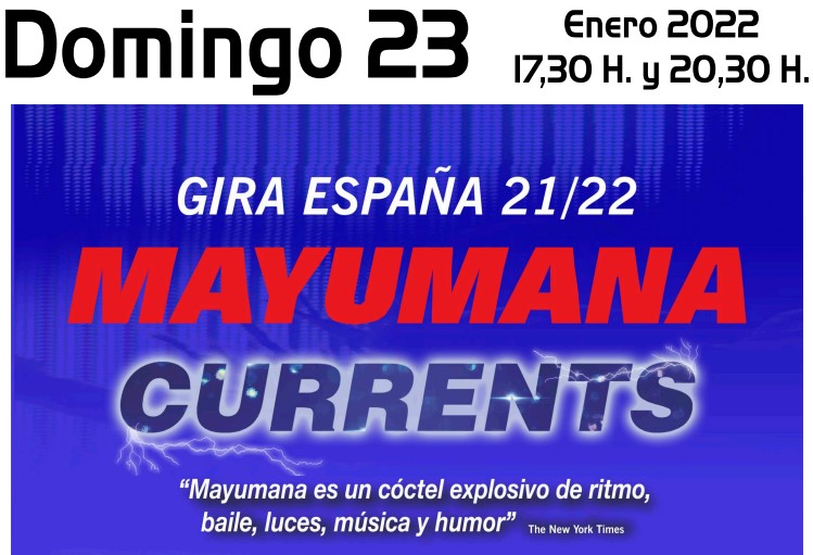 Mayumaná ofrecerá su espectáculo en Medina del Campo el 23 de enero