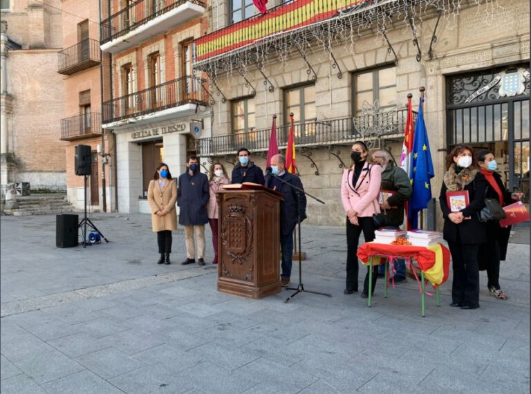 Medina del Campo rinde homenaje a la Constitución Española