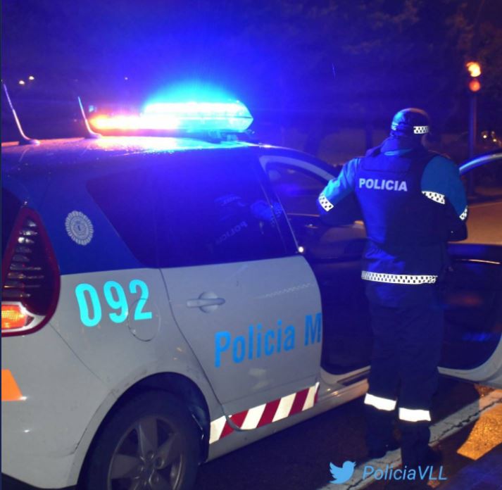 Dos heridos en un accidente ocurrido en la calle López Gómez de Valladolid