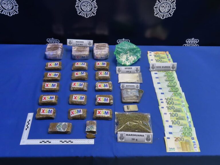 Detienen a un individuo que presuntamente se dedicaba a la venta de drogas