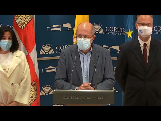Francisco Igea muestra su sorpresa por el adelanto de las elecciones
