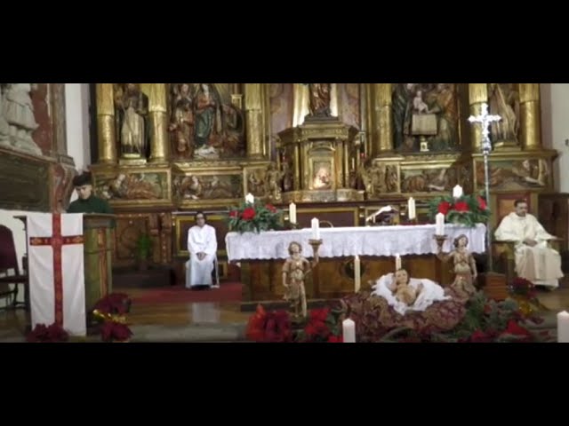 Misa navideña en la Iglesia de Santiago 30 de Diciembre de 2021