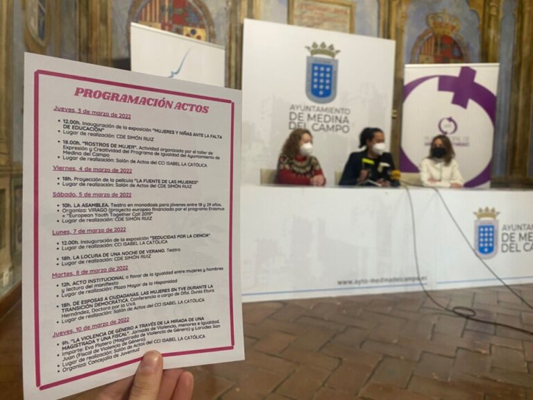 Medina del Campo conmemora el Día Internacional de la Mujer con teatro social, conferencias y exposiciones