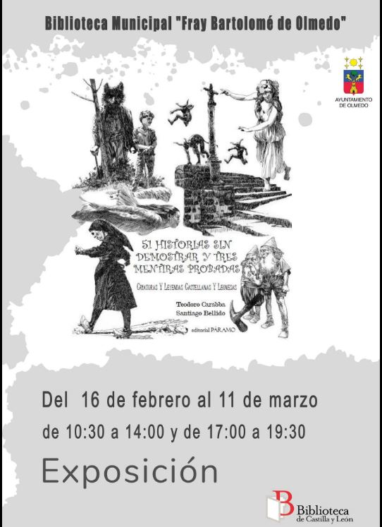 Olmedo acoge la exposición sobre criaturas y leyendas castellano y leonesas