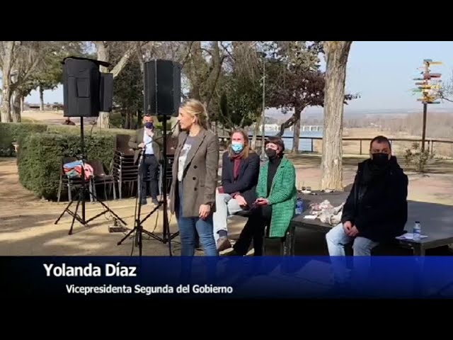 Unidas Podemos – Acto de campaña Yolanda Diaz en Castronuño