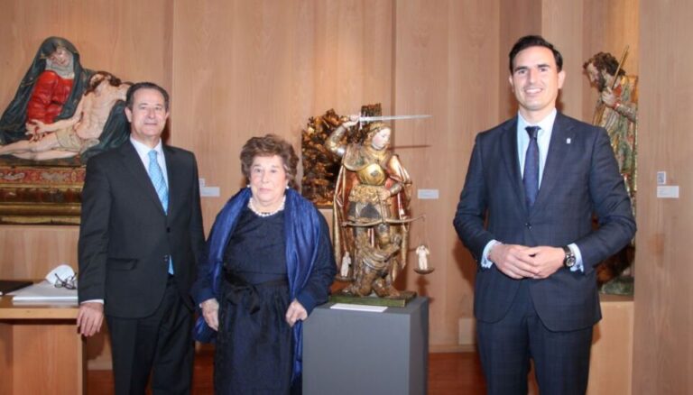 El Museo de las Ferias recibe la generosa donación de un San Miguel Arcángel del siglo XVI