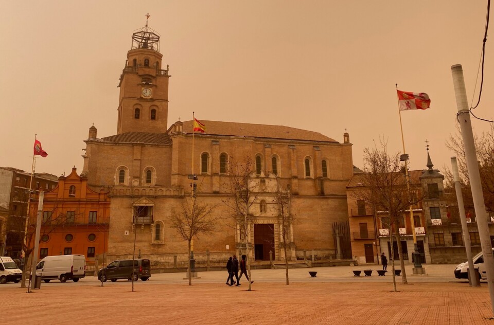 Calima en Castilla y León