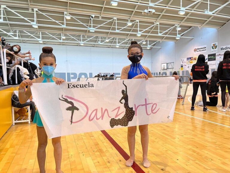 La escuela medinense Danzarte se sube al podio en el Concurso Regional de Gimnasia Rítmica de la Diputación