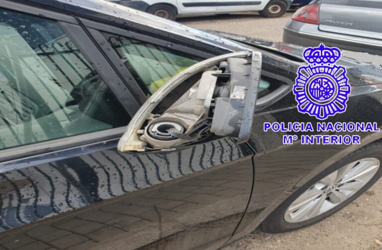 Detenidos dos jóvenes como presuntos autores de los daños ocasionados a siete vehículos en Valladolid