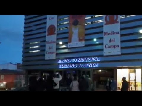 Inauguración e iluminación del nombre del Auditorio Municipal Emiliano Allende