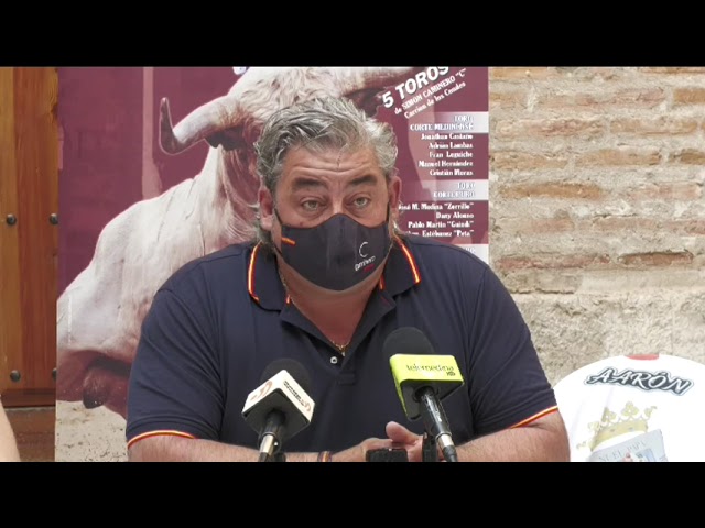 Pedro Caminero habla sobre la celebración de los encierros tradicionales