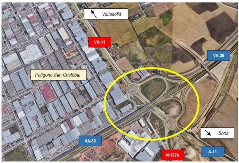 Mitma formaliza el contrato del enlace de la Ronda Exterior de Valladolid VA-30 con la autovía A-11 y la carretera N-122a