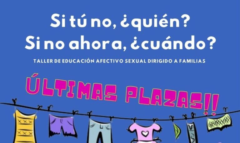 Ampliado el plazo de inscripción para el taller afectivo sexualidad en Medina del Campo