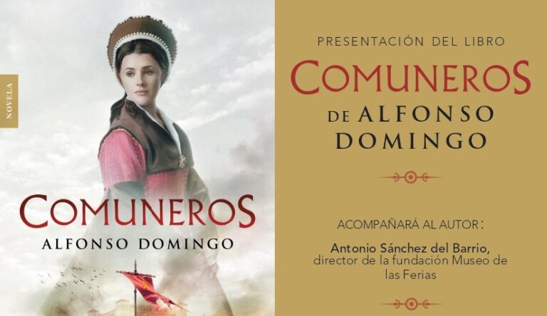 Alfonso Domingo presenta «Comuneros» este viernes en el CDE Simón Ruiz