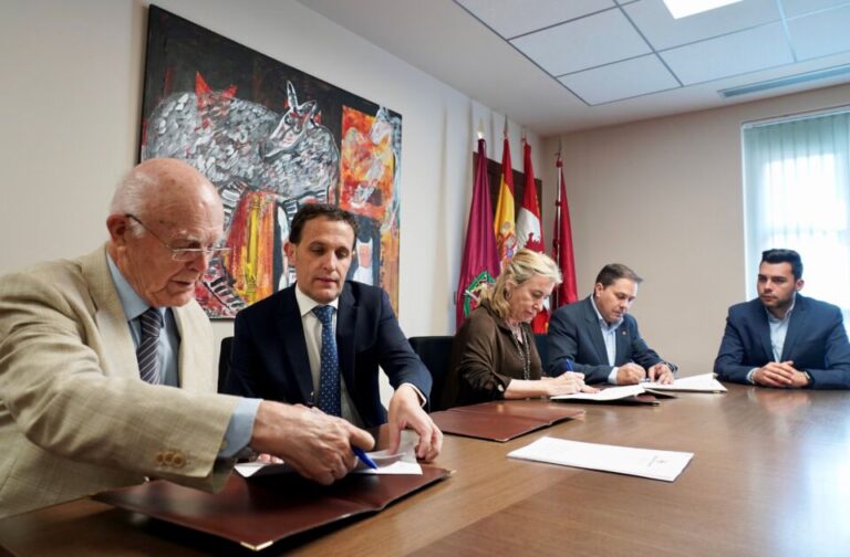 Diputación renueva sus convenios de colaboración con Cruz Roja, Cáritas y Banco de Alimentos