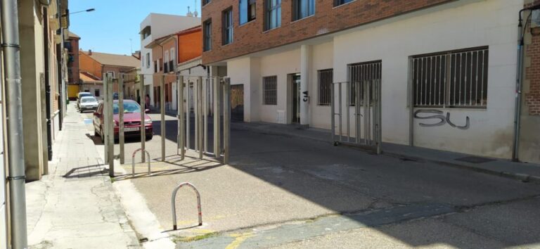 Comienza la instalación de talanqueras para el Toro de la Feria en Medina del Campo