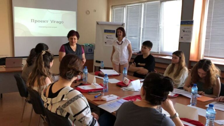 Encuentro internacional de Mujeres Jóvenes en Ruse dentro del proyecto VIRAGO