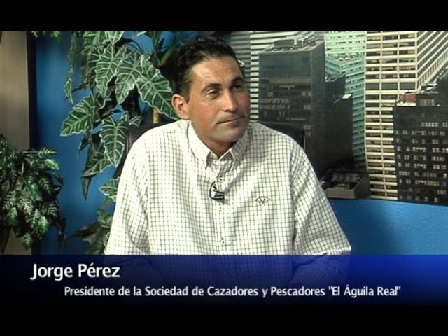 Jorge Pérez. Nuevo Presidente de la Sociedad de Cazadores el Águila Real