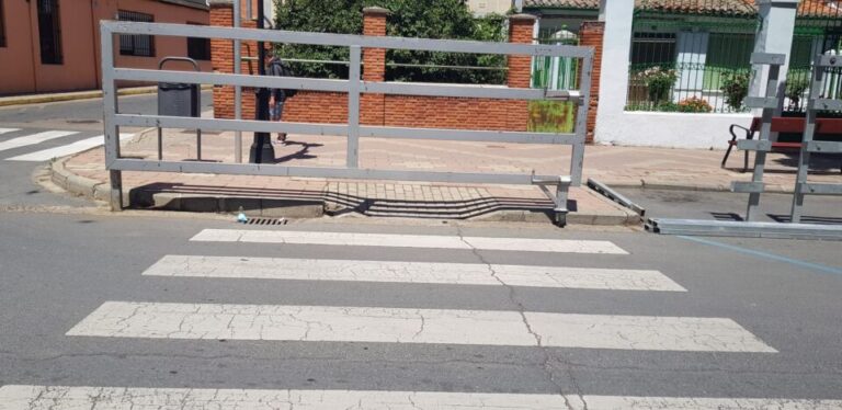 Una semana con dificultades para cruzar de calle