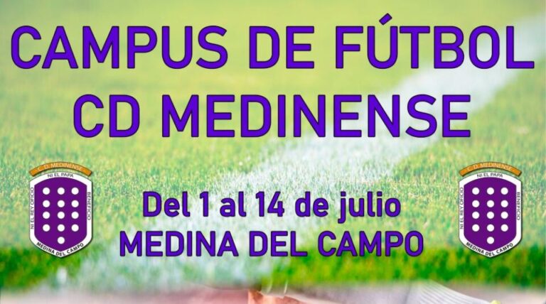 Campus de verano para categorías benjamín y alevín con el CD Medinense