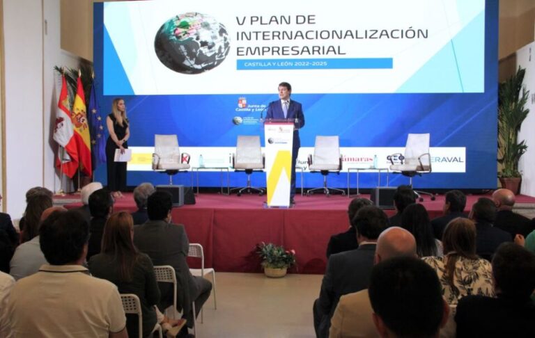 Mañueco presenta en Medina del Campo el ‘V Plan de Internacionalización’ de la Junta con el objetivo de aumentar en un 17% las empresas exportadoras
