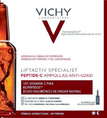 Cese de comercialización y retirada del mercado de las ampollas antiedad Vichy